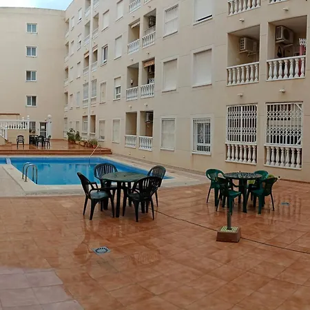Estudio Wifi Bano 1 Sofa Cama Doble Piscina Playa 100Mts Torrevieja Extérieur photo